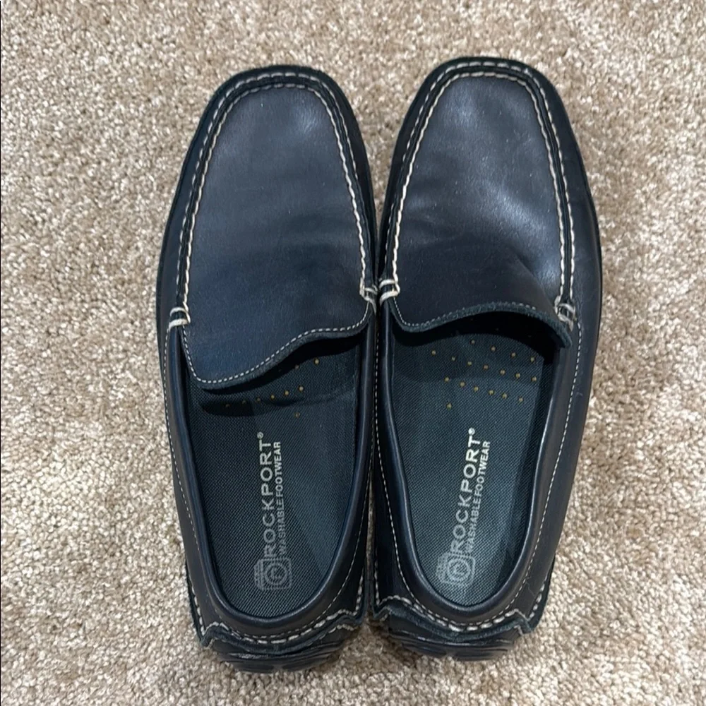 Rockport Men's Black Loafers